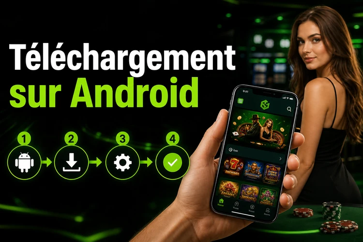 Téléchargement sur Android