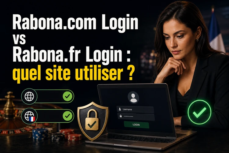 Rabona.com Login vs Rabona.fr Login : quel site utiliser ?