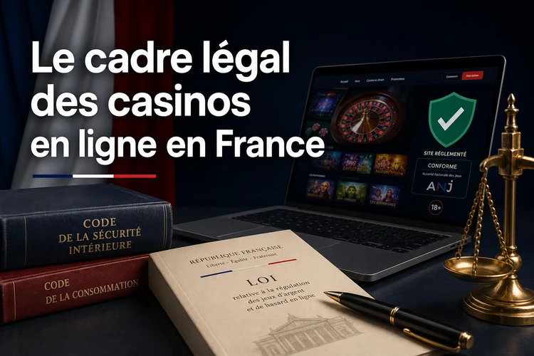Le cadre légal des casinos en ligne en France